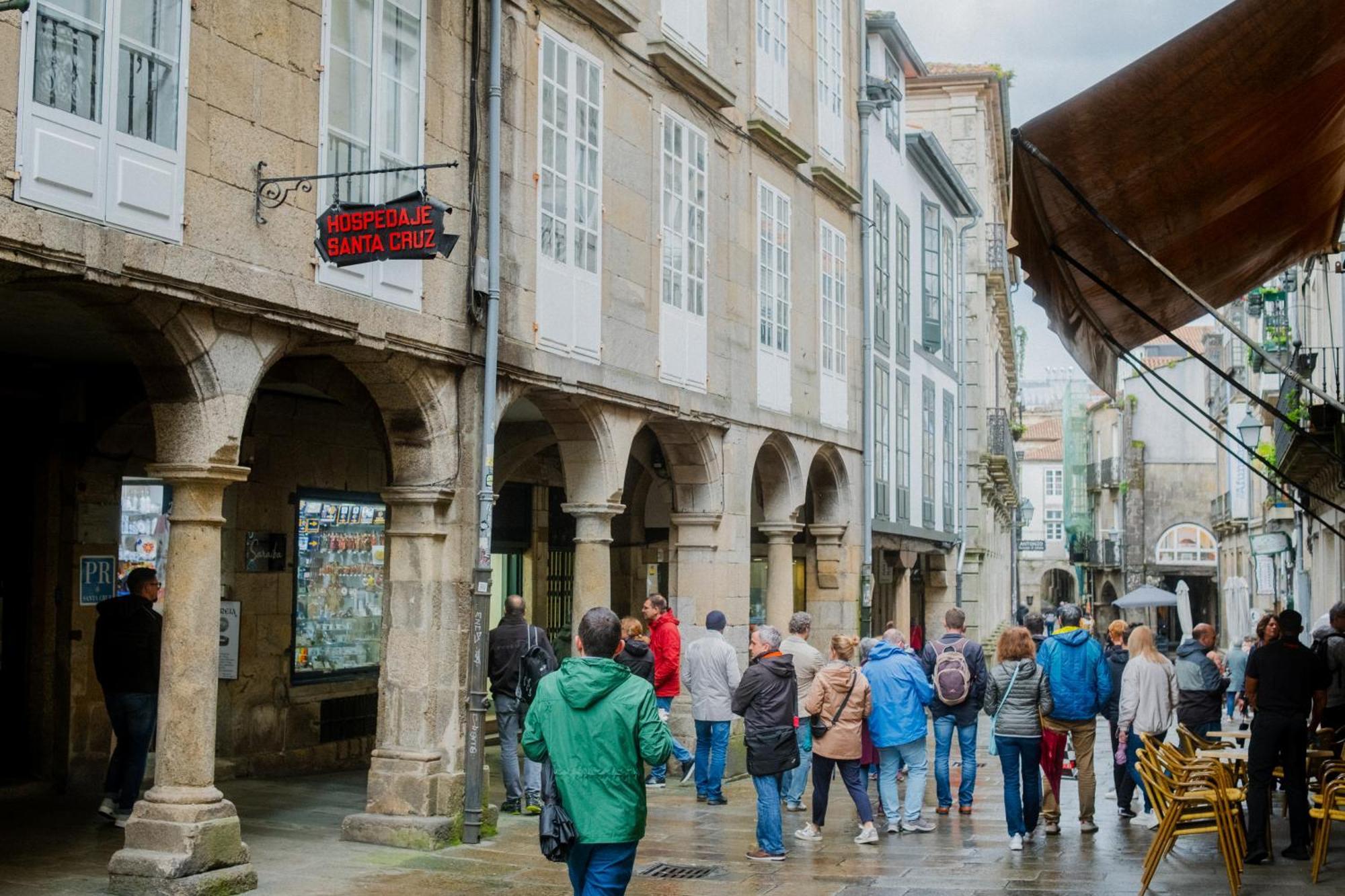 Hostal Santa Cruz Santiago de Compostela Eksteriør billede