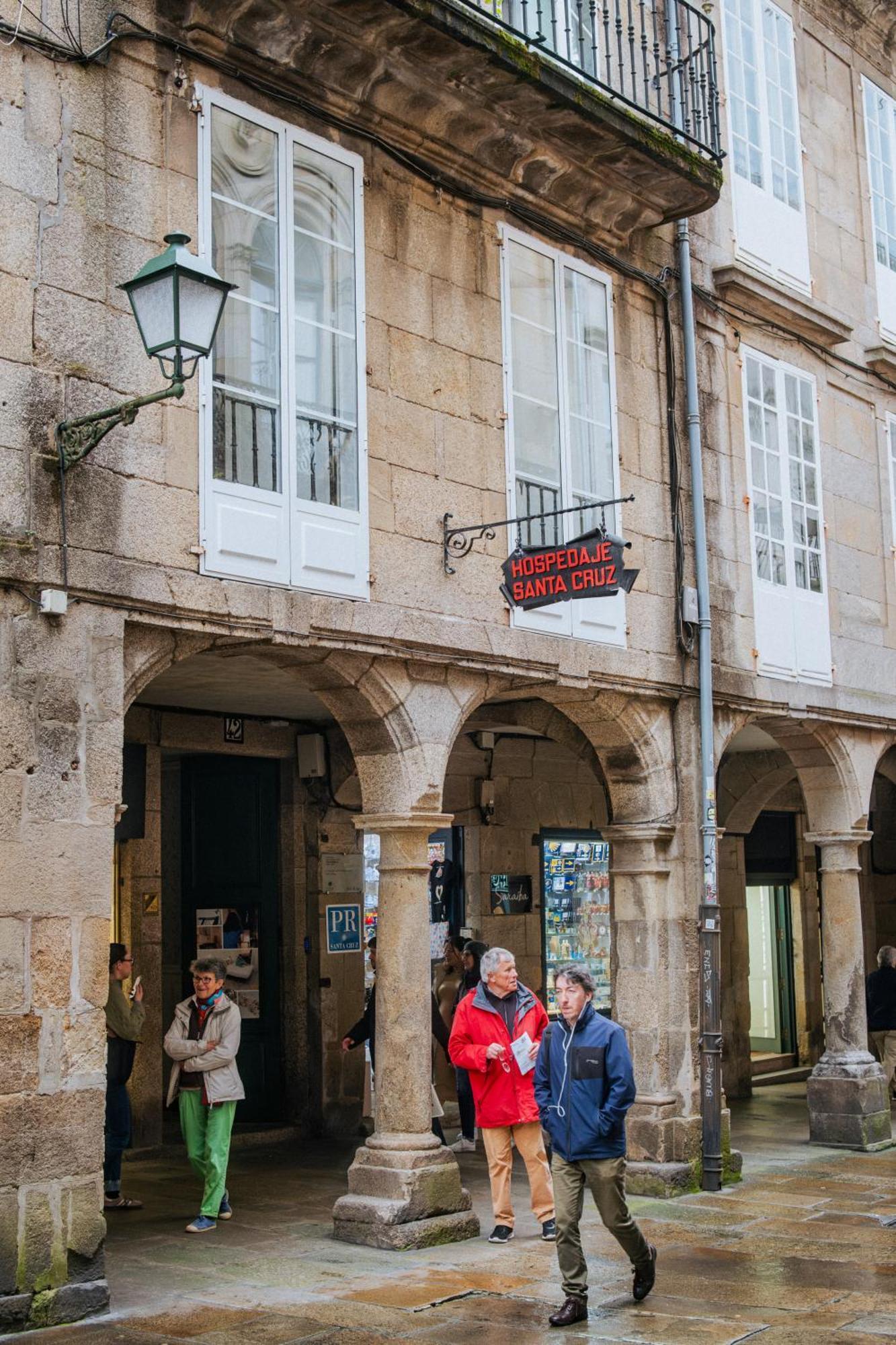Hostal Santa Cruz Santiago de Compostela Eksteriør billede